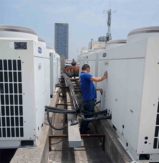 兴隆台中央空调制热和不制冷系统维修方法